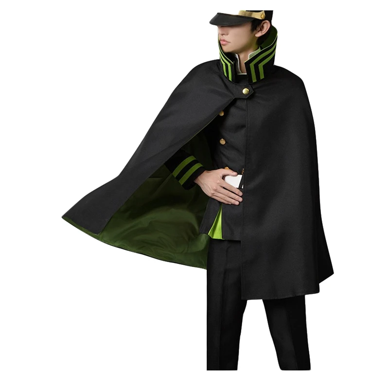 Костюм для косплея сероф из конца Овари костюм с шапкой и париком аниме no Serafu Yuichiro