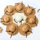 Соломенная шляпа с широкими полями, складная, с защитой от ультрафиолета, для пляжа