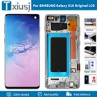 6,1 ''оригинальный AMOLED ЖК-дисплей для SAMSUNG Galaxy S10 LCD G973FDS G973U G973 SM-G973 дисплей сенсорный экран дигитайзер Замена