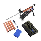 Профессиональная точилка для ножей SHGO, точилка для ножей с фиксированным углом, точильная рама с фиксированным углом и 4 точильными камнями