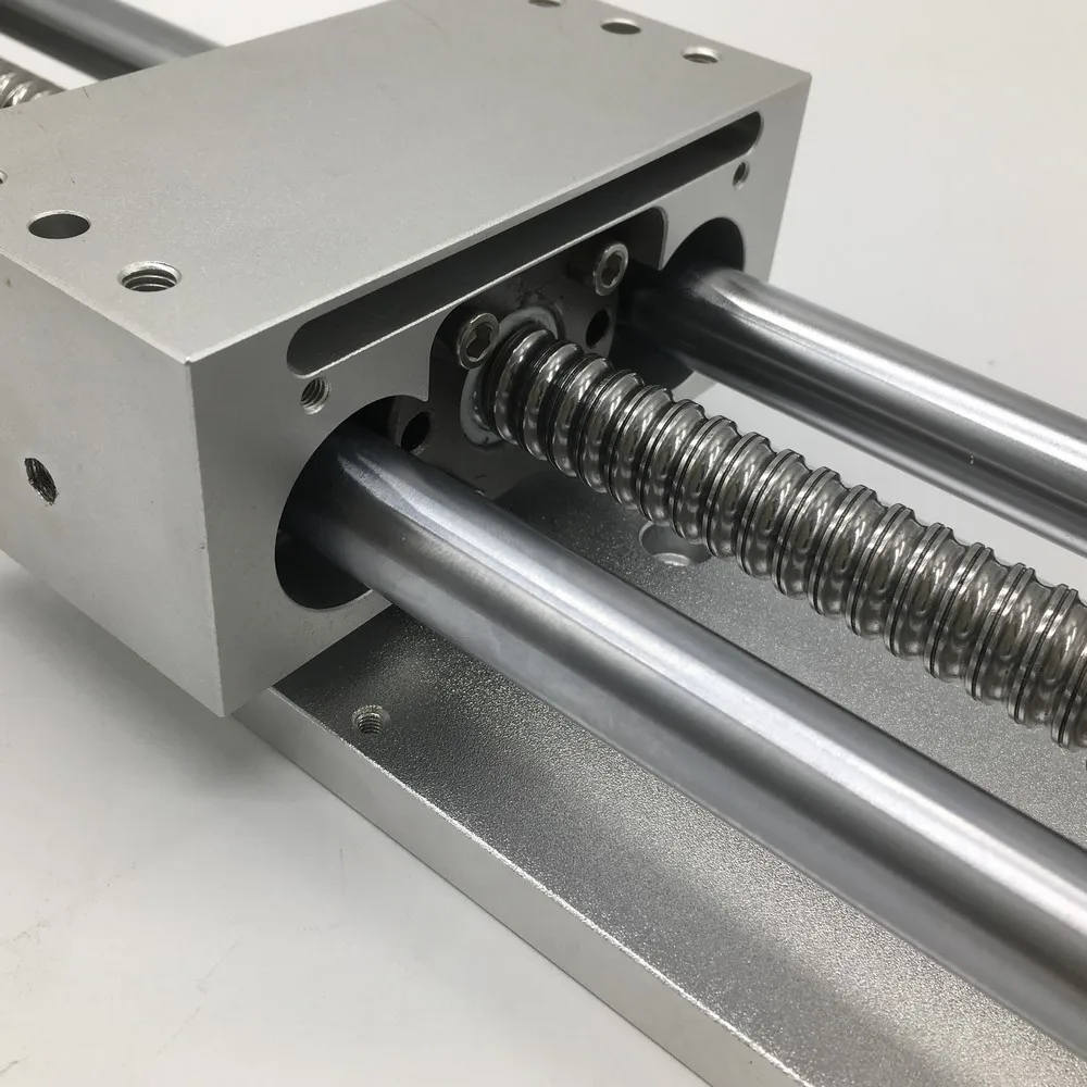 XYZ 500 мм 20-тактный Электрический скользящий стол CNC Cross Slide Linear Rail Stage SFU1605 шариковый