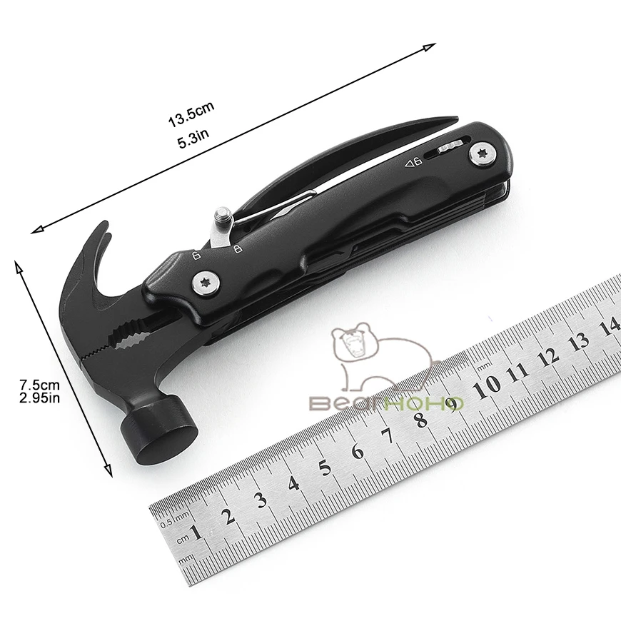 12 in1 выживания Шестерни окна автомобиля автоматический бытовой мультиинструмент
