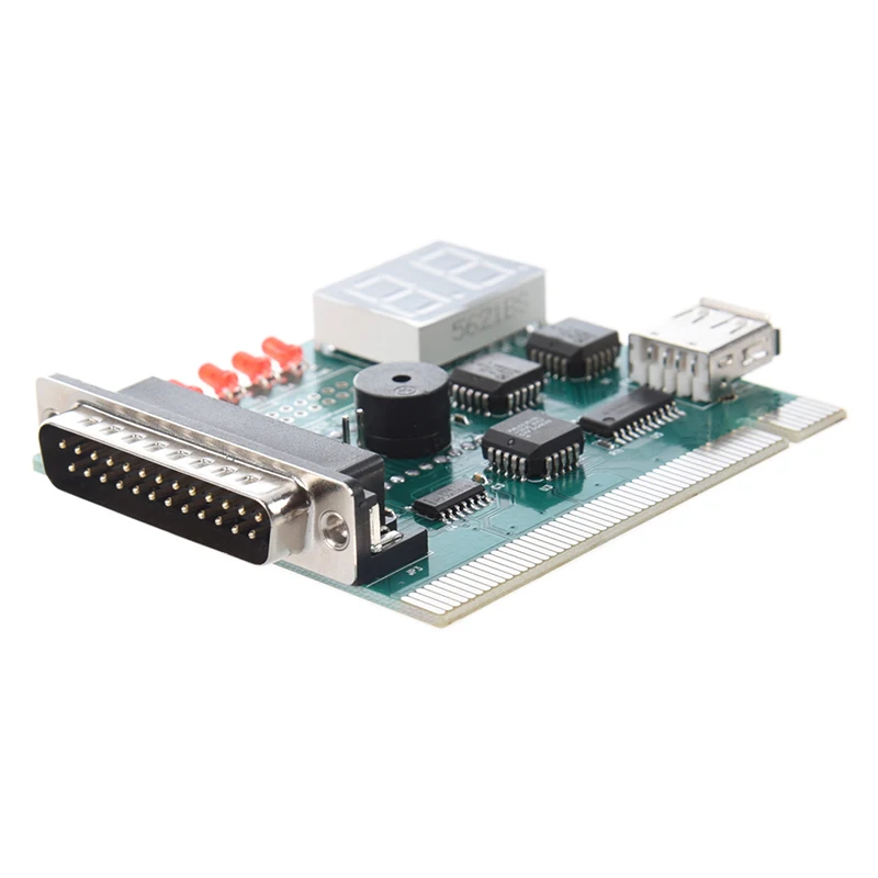 

Motherboard USB & PCI Analyser Diagnostic Card Tester for Desktop & Laptop PC