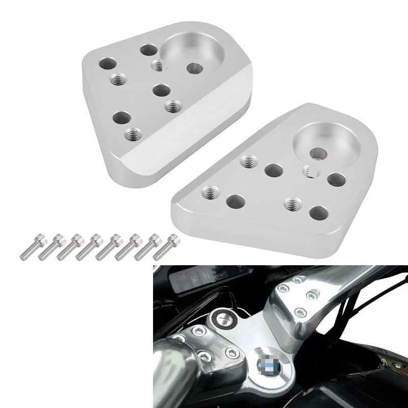 Серебряный Руль Riser для BMW R1200RT R1150RT R1100RT R1100R R1150R R 1100 1150 1200 RT аксессуары мотоциклов