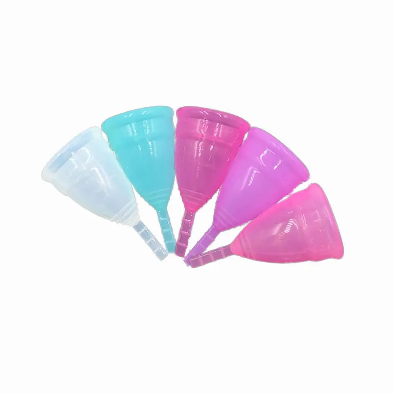 10 шт. женские менструальные чаши медицинский силикон|coupe menstruelle|women menstrualmenstrual cup |