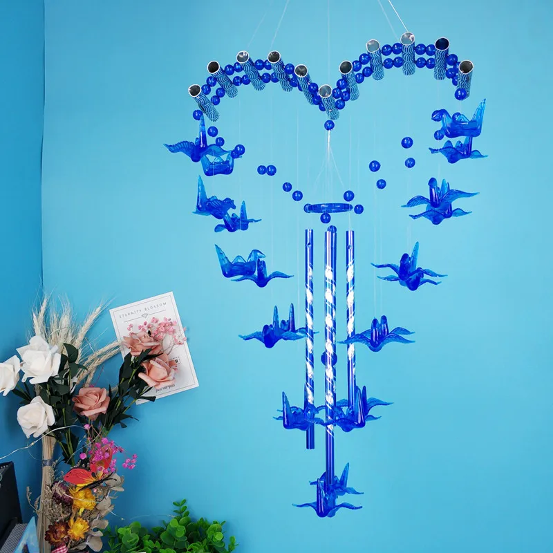 

Creative wind chime wall decoration metal Japanese door decoration children's bedroom decoration wind chime pendant girl's gift