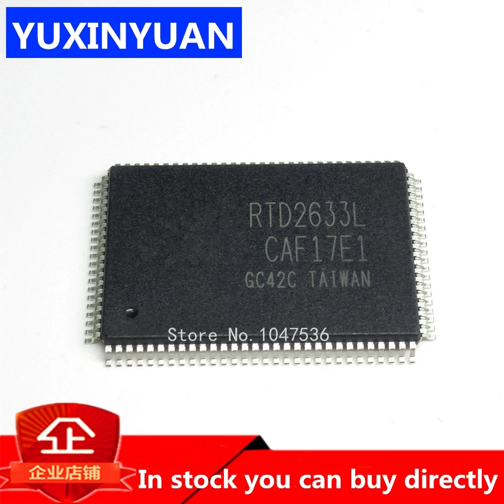 Новый чип RTD2633 RTD2633L QFP100 LCD 5 шт./лот|Интегральные схемы| |