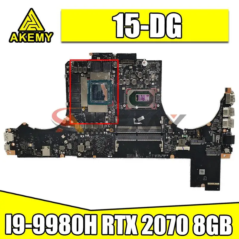 

Для ноутбука HP 15-DG, материнская плата, Φ DA0G3ZMBCF0, материнская плата RTX 2070 8 Гб SRFD1