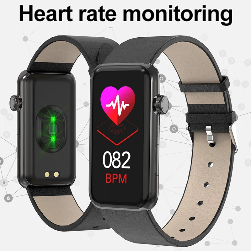 2020 умный Браслет Bluetooth фитнес Смарт часы кровяное давление Smartwatch IP67