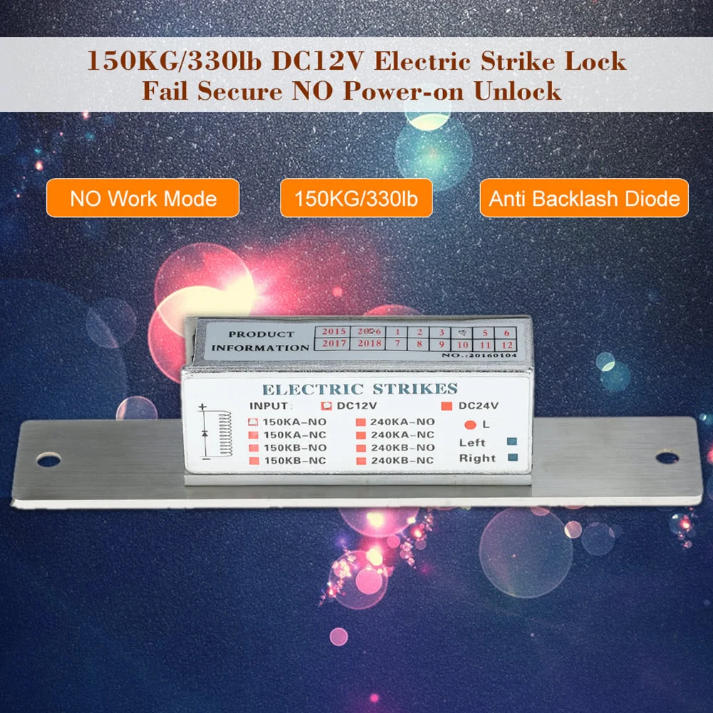Electric Strike + Anti Backlash Diode For Door Entry Access Control System | Обустройство дома