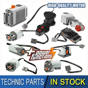 Imported High-tech  parts servo motor ev5 multi power functions tool building blocks 8293 8883 PF model sets 