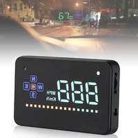 a2 3 5 inch hud head up display car styling hud display overspeed warning windshield projector alarm system universal auto