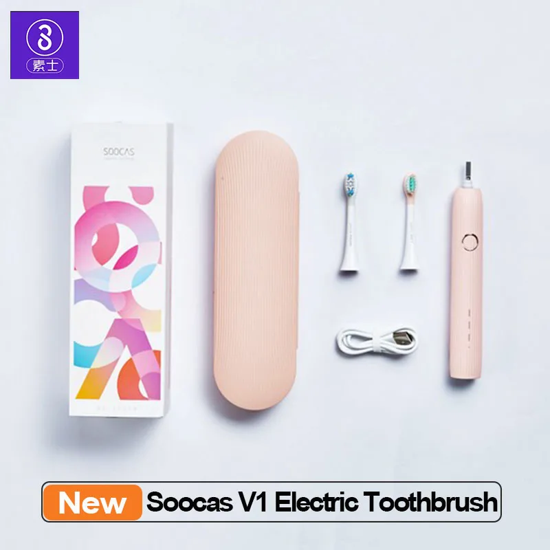 Ультразвуковая электрическая зубная щетка Soocas V1 ультразвуковая автоматическая