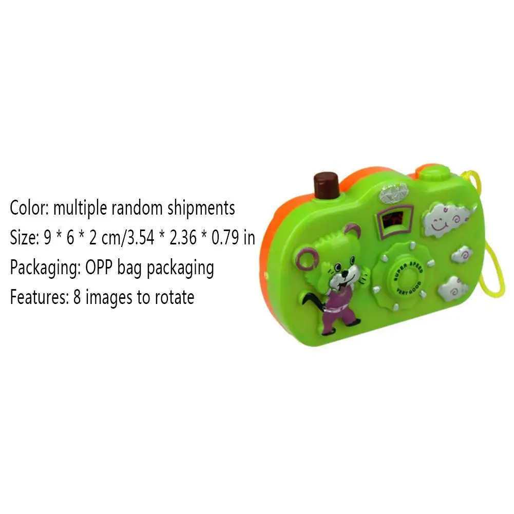 Детская забавная мультяшная проекционная камера игрушки модель животного