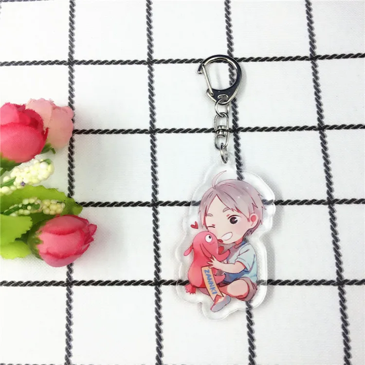

Haikyuu!! Bag Pendants Keyring Anime Cartoon Figure Haikyuu Hinata Shoyo Kageyama Car Key Chains Keychain Jewelry