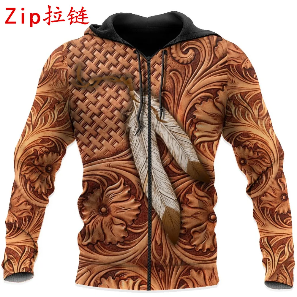 

Native Indian Culture 3D All Over Printed Hoodies Mens Zip Casual Jacket Autumn Winter Harajuku Sweatshirts HD0036