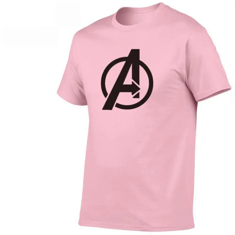 Marvel The Avengers 4 Футболка Мужская хлопковая футболка с короткими рукавами