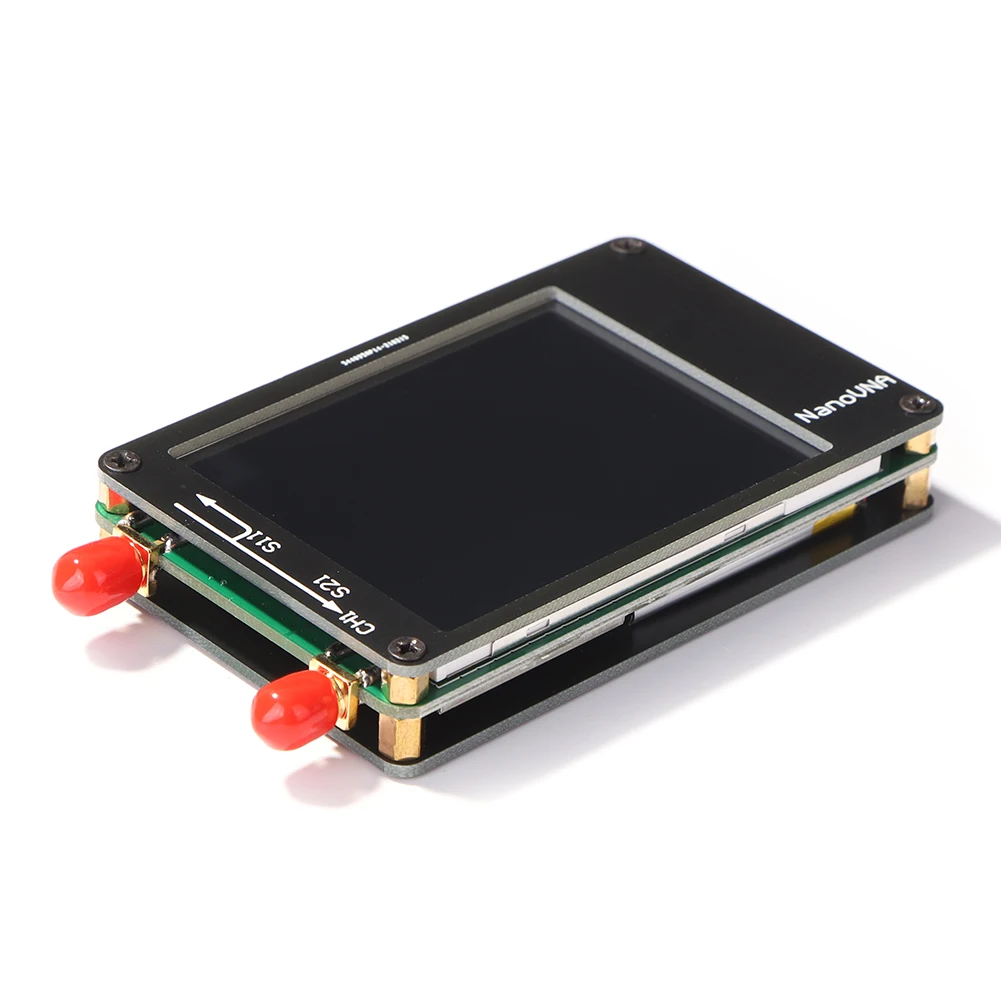 

2.8 inch LCD Display Nano VNA VNA HF VHF UHF UV Vector Network Portable Vector Network Analyzer w/ Cable