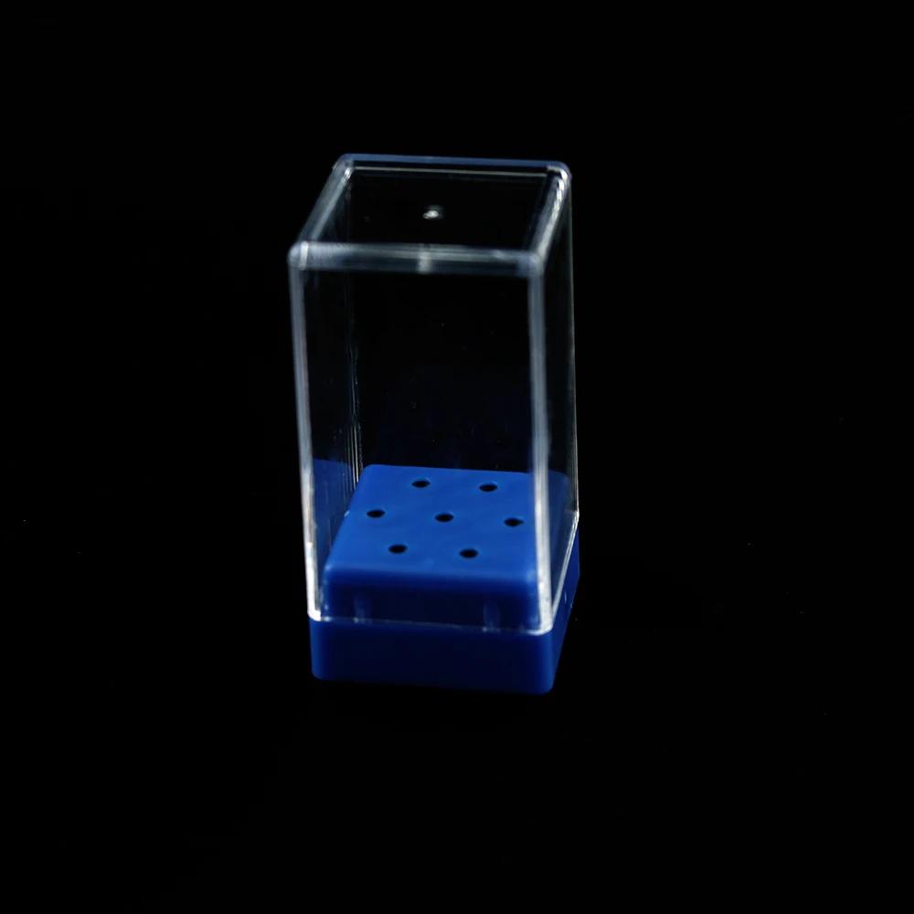 Сверла для ногтей с 7 отверстиями акриловый выставочный держатель пластиковый