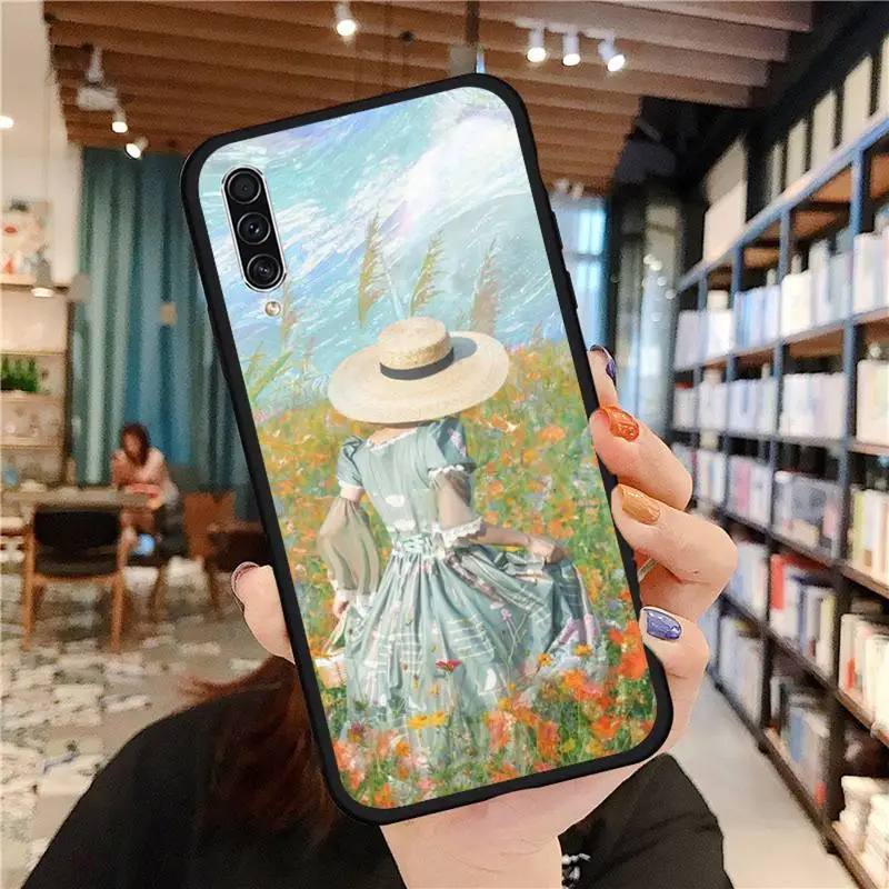 

Art oil painting illustration pattern Phone Case For Samsung galaxy A S note 10 7 8 9 20 30 31 40 50 51 70 71 21 s ultra plus