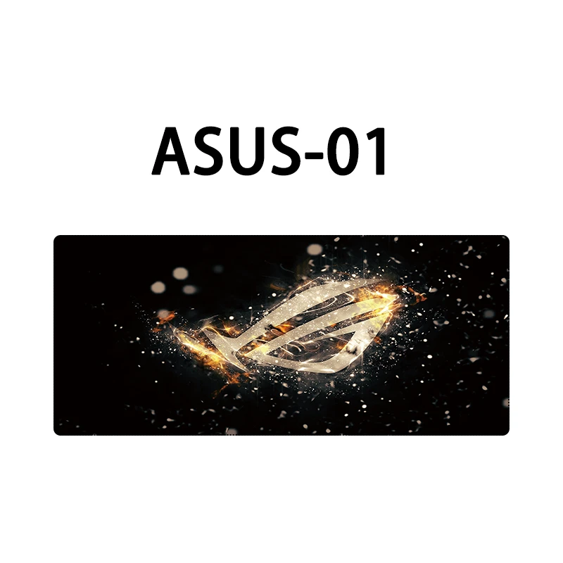 Большой коврик для мыши геймеров игровой ASUS нескользящий резиновый настольный