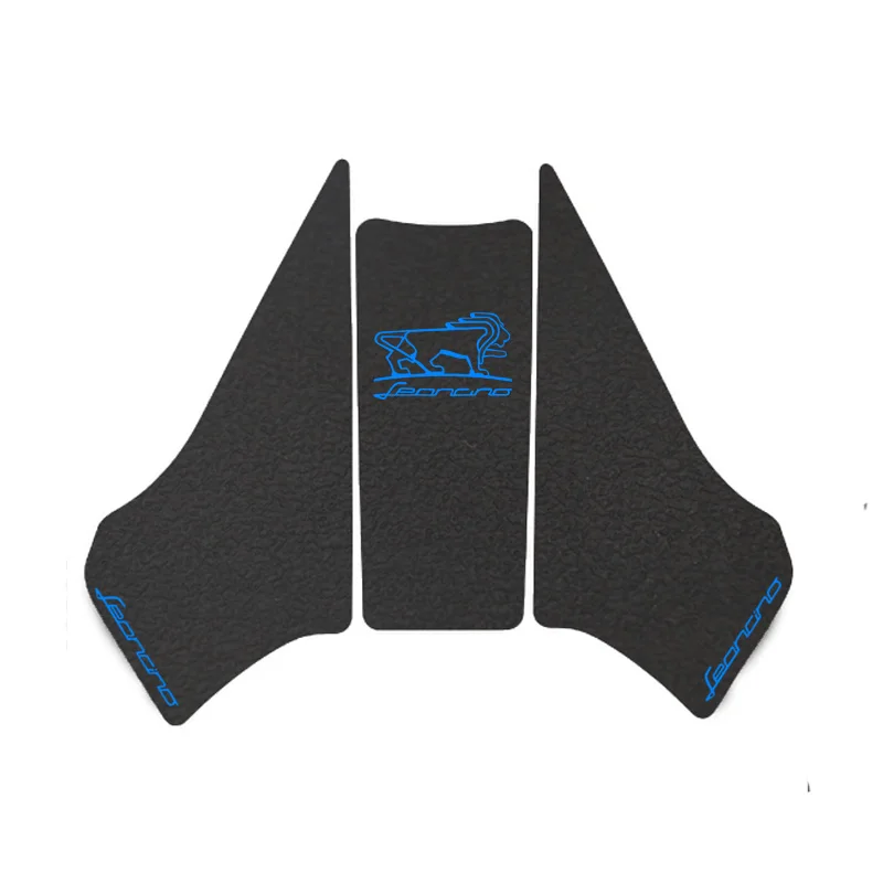 1 комплект Кожаная Мотоциклетная наклейка на коленный захват газовый баллон