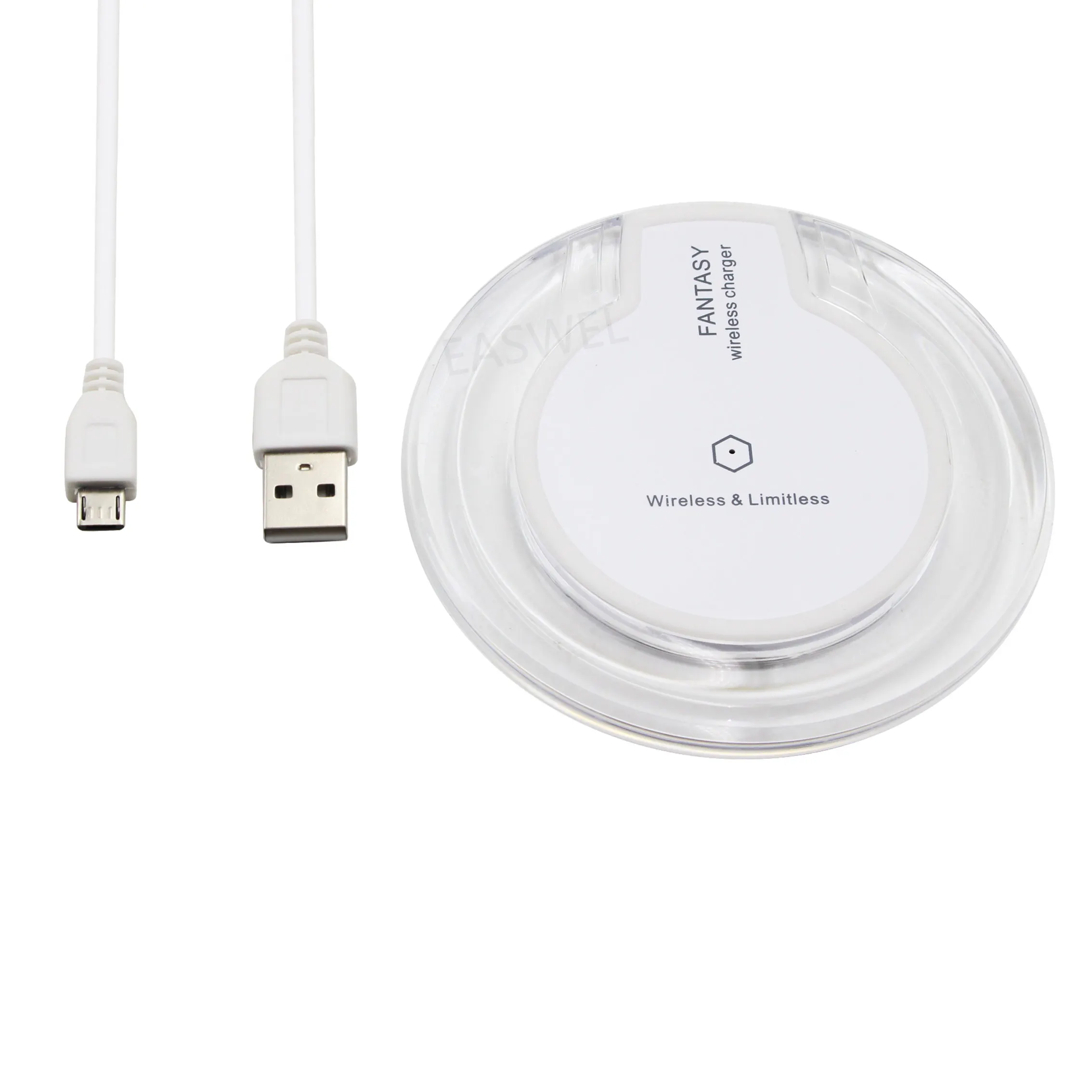 Qi Беспроводной Зарядное устройство тонкая прокладка ультратонкий ноутбук с