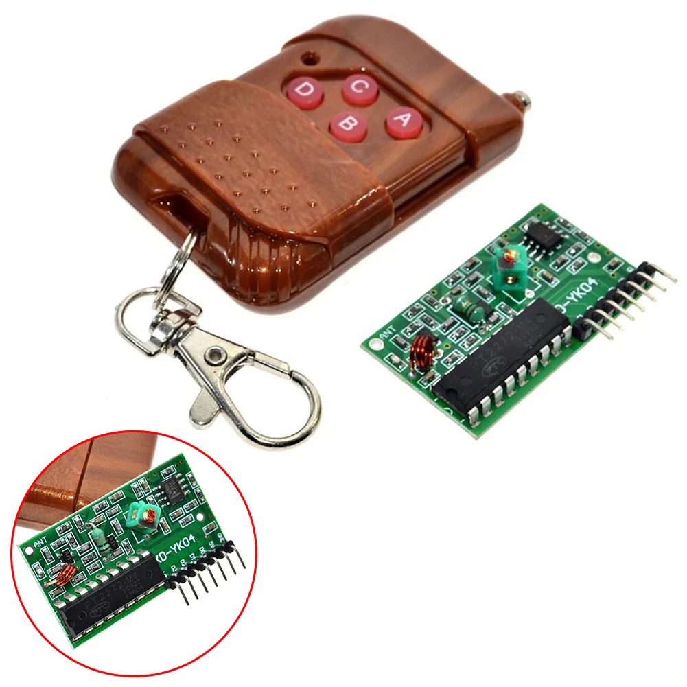 Лидер продаж новый пульт дистанционного управления 1 комплект IC 2262/2272 4-канальный