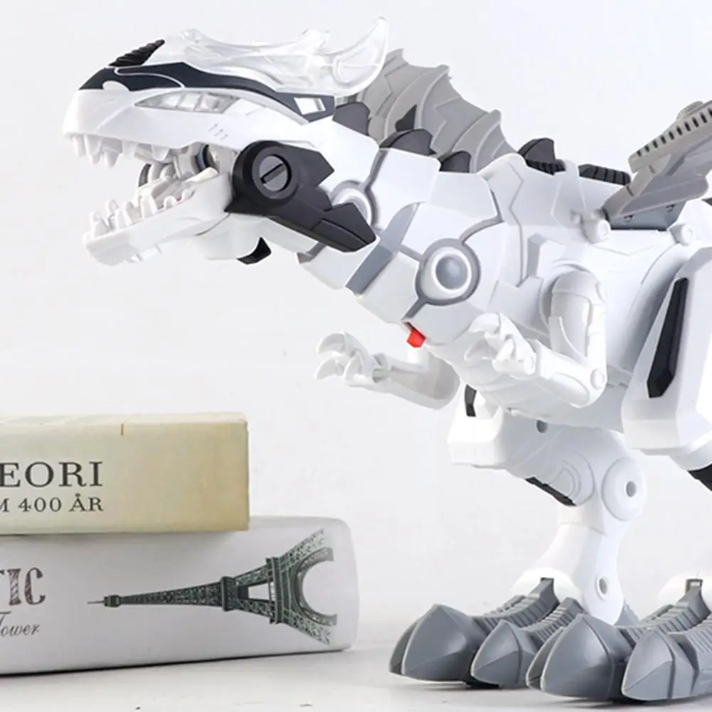 Большие механические динозавры с распылителем Мультяшные электронные ходячие