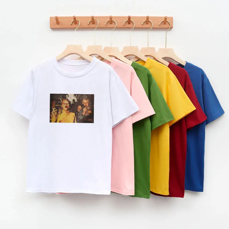 11 colors S-3XL New Fashion t shirt tshirt women graphic painting T-shirt woman tops summer rock punk plus size tee femme | Женская