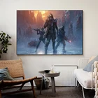 Картина маслом на холсте, настенная живопись, декор для гостиной, игровой комнаты, HD Game Wasteland 3