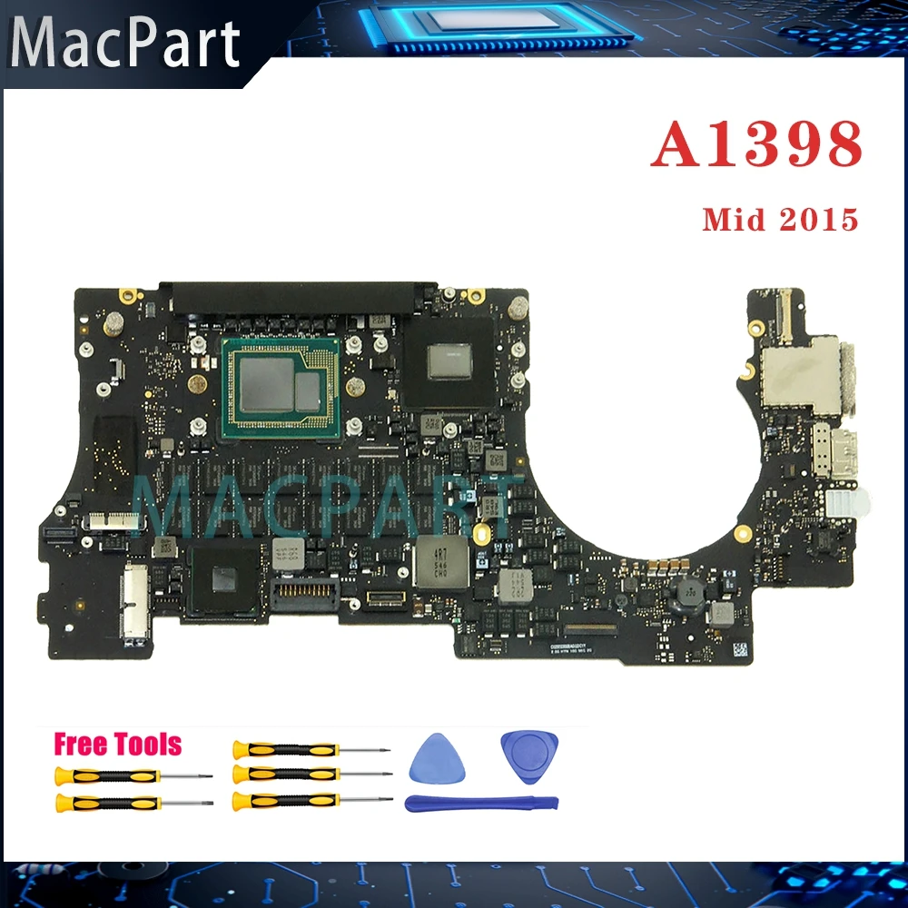 Оригинальная материнская плата A1398 820 00138 A 00163 00426 для Macbook Pro Retina 15 &quot Core i7 16 Гб 2014