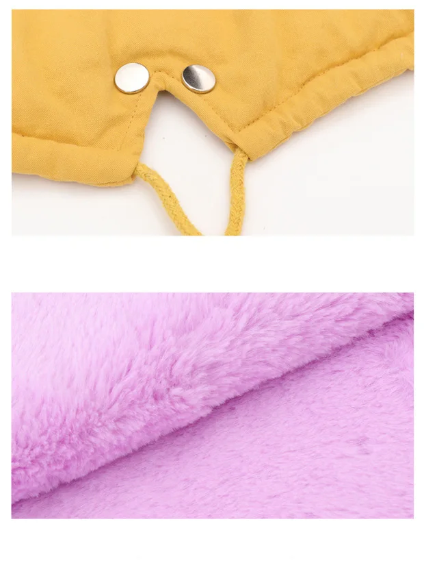 Осенне зимние куртки для девочек Верхняя одежда пальто с капюшоном и воротником