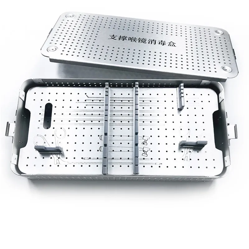 Поддерживающий Ларингоскоп дезинфекционный ящик поднос для стерилизации чехол