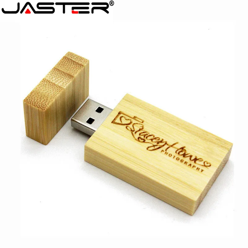 

USB-флеш-накопитель JASTER деревянный, 8/16/32/64 ГБ