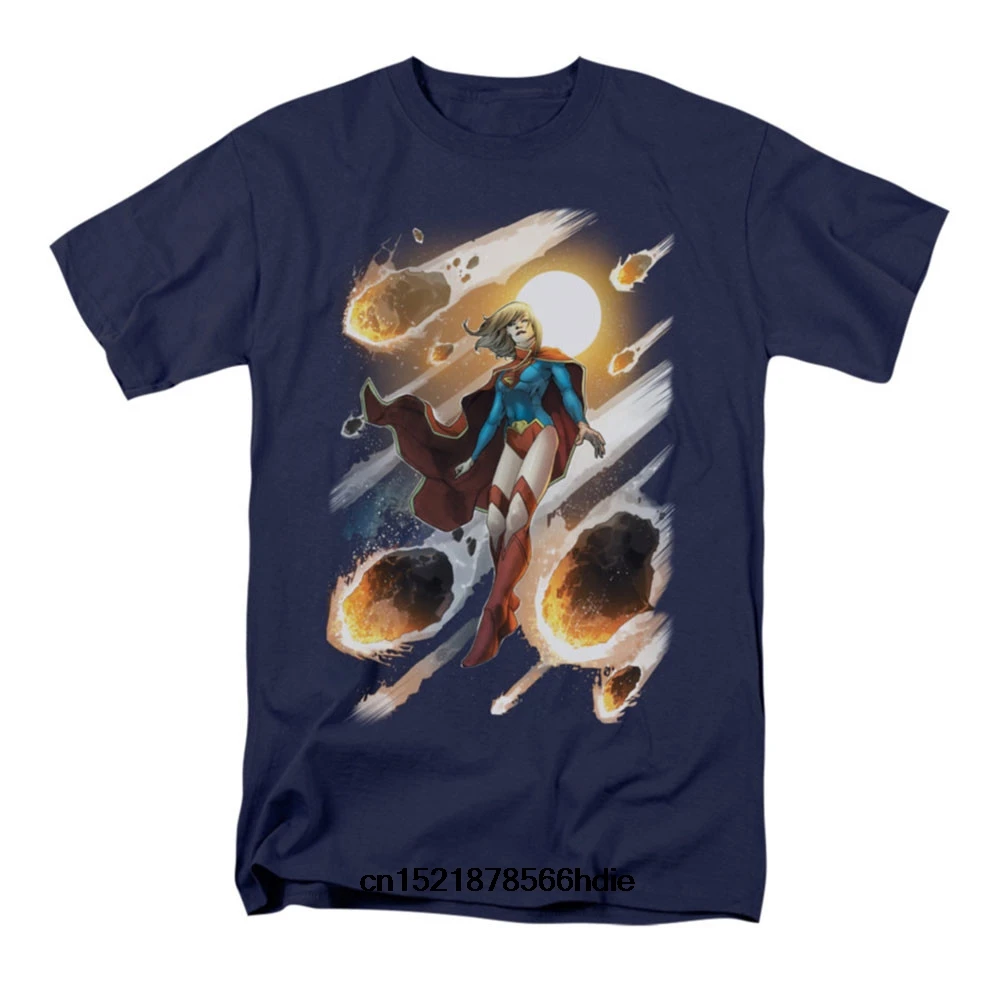 2019 funny t shirt men novelty tshirt Justice League Of America Supergirl #1 T-shirt |