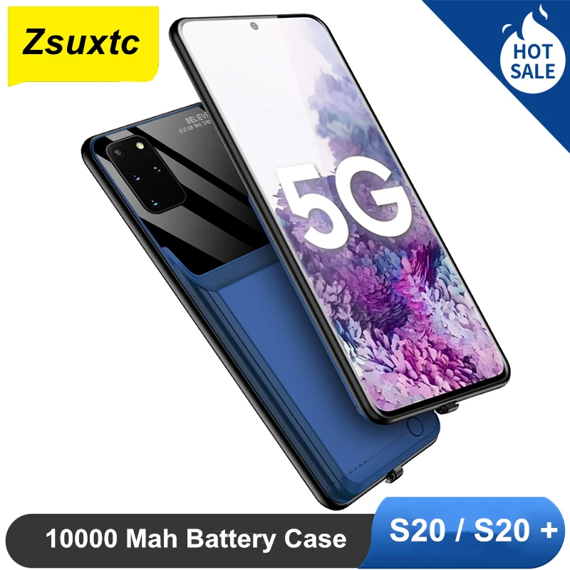 Фото 10000 Mah For Samsung Galaxy S20 + Plus Battery Case Smart Charger Power Bank Мобильные телефоны и аксессуары 10000 Mah For Samsung Galaxy S20 + Plus Battery Case Smart Charger Power Bank Мобильные телефоны и аксессуары