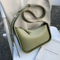 irregular square design small shoulder bags women leather crossbody bag luxury branded trendy handbag fashion lady underarm bags