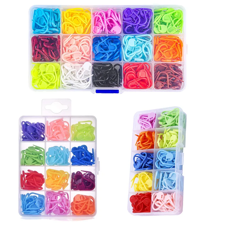 150 шт./корт. Полезные пластиковые булавки для свитера аксессуары вязания и шитья |