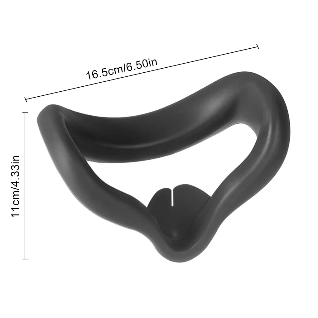 

Eye Mask Cover For Oculus Quest 2 VR Glasses Silicone Anti-sweat Anti-leakage Light Blocking Eye Cover Oculus Quest 2 Accessory