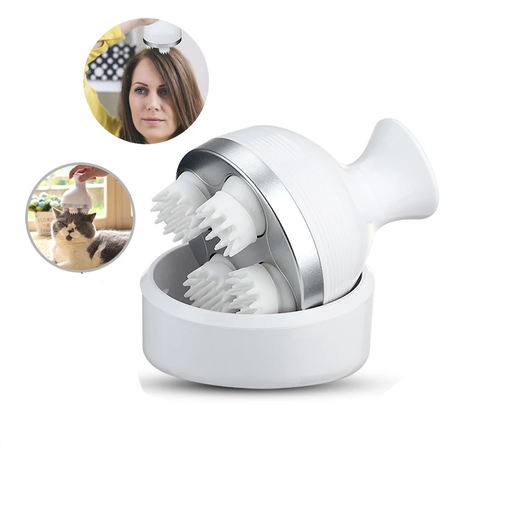 

Electric Head Massage Dragon Gripping Relax Tool Prevent Hair Loss Body Deep Tissue Kneading Scalp Massager Health Care