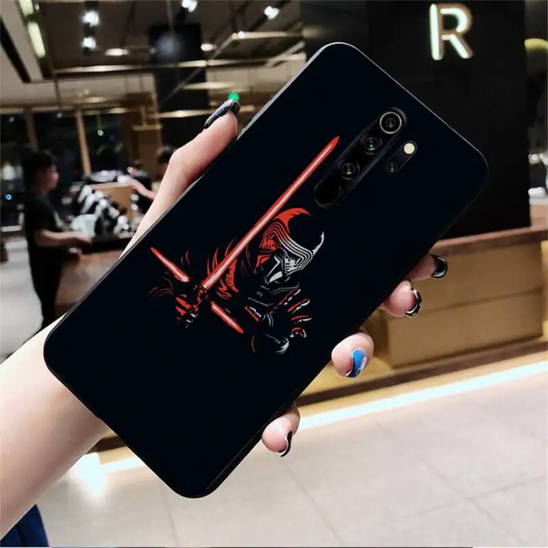 Hot sale Kinds Darth Vader Star Wars Cover Black Soft Shell Phone Case for Redmi Note 8 8A 8T 7 6 6A 5 5A 4 4X 4A Go Pro | Мобильные