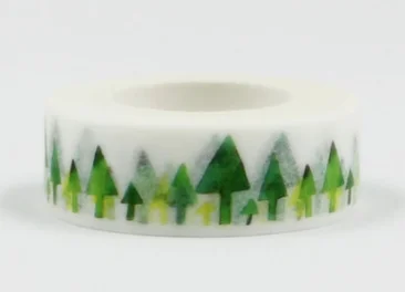 

15mmx10m green forest decorative tape(1piece)