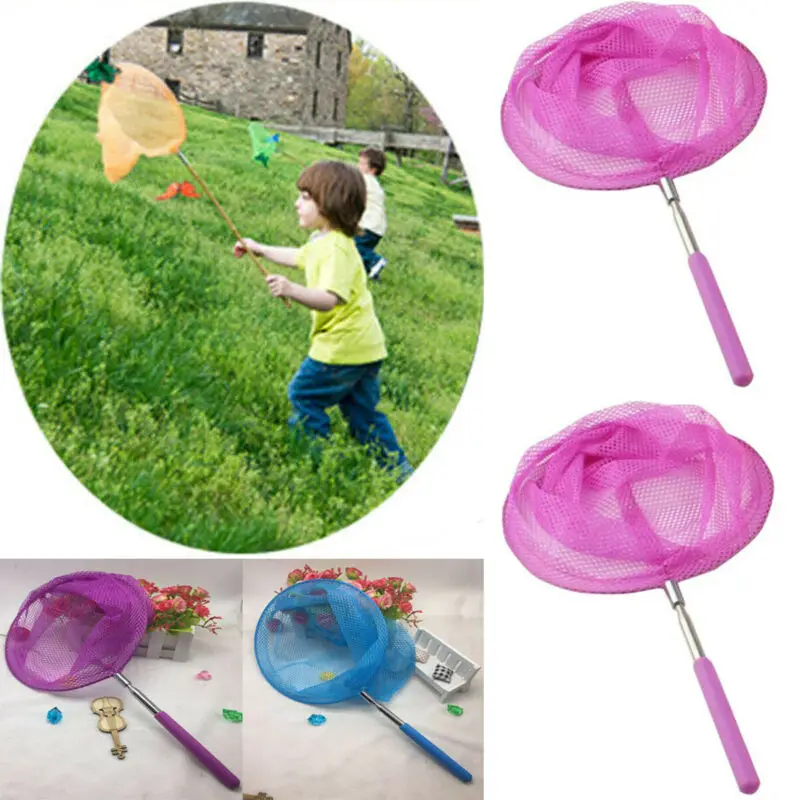 Новинка 2019 популярная детская раздвижная рыболовная сеть телескопическая ручка