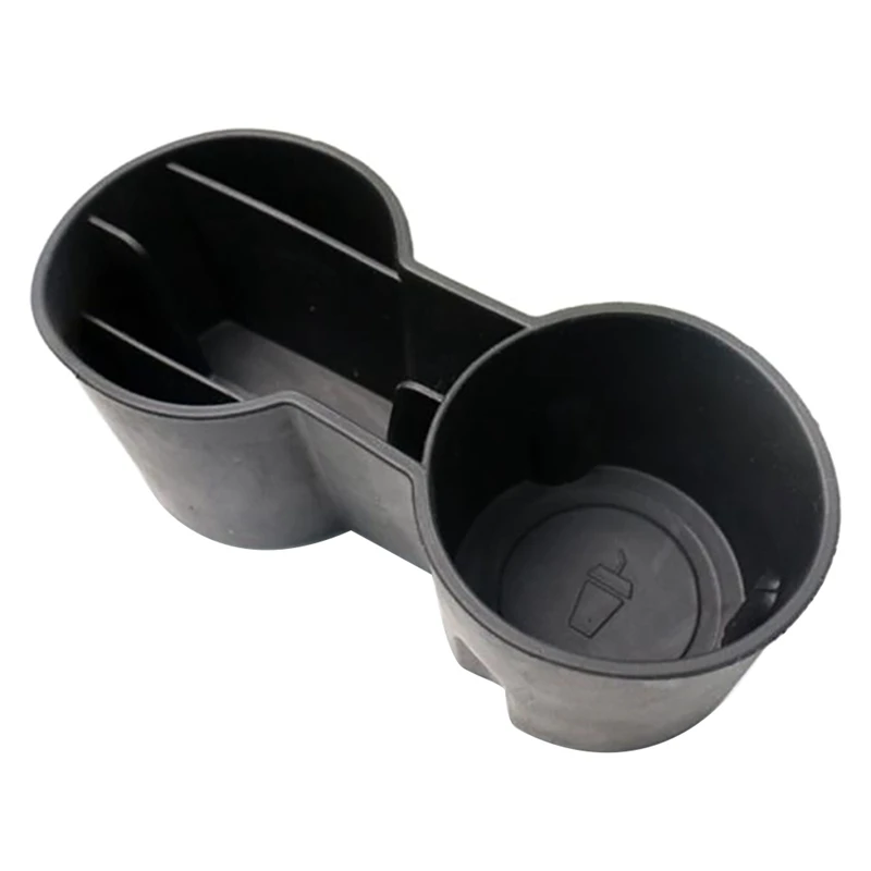 

Center Console Dual Hole Cup Holder Storage Organizer for Tesla Model 3 Y 2021 Accessories Car TPE Cup Holder Insert