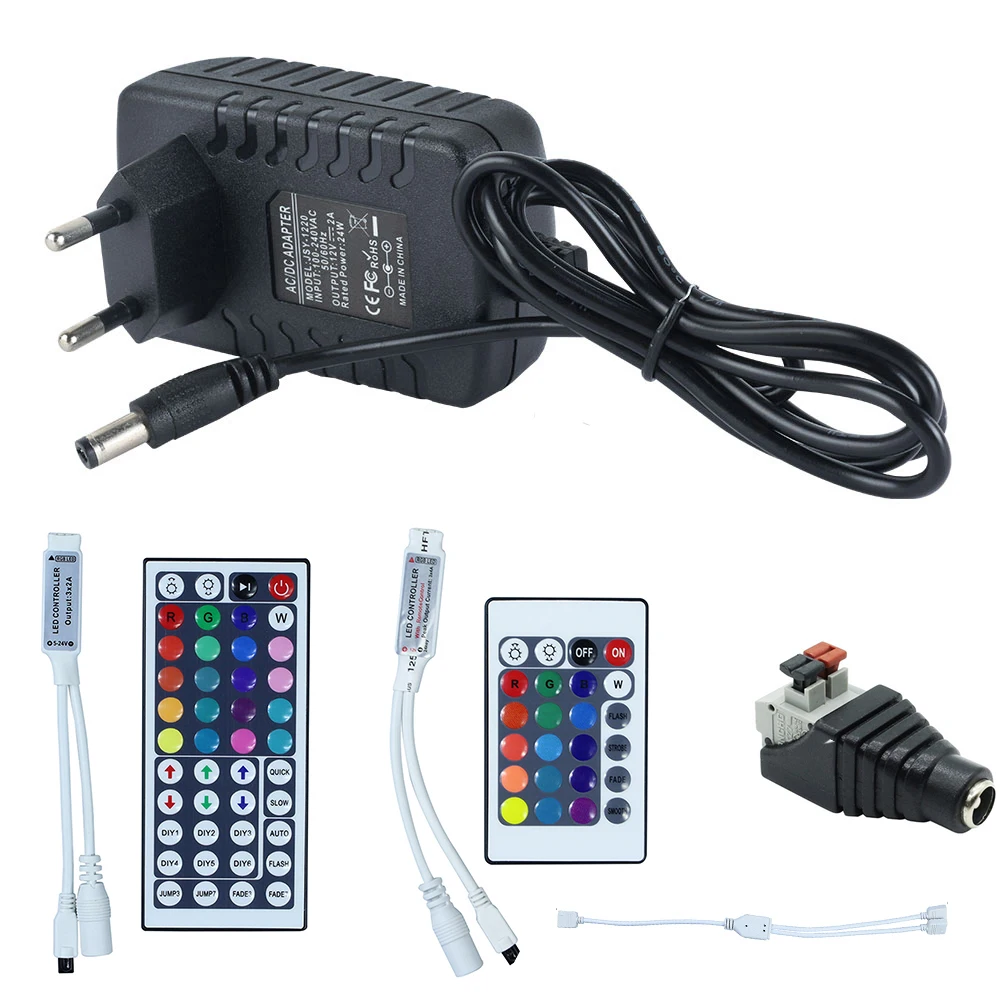 

2/3/4/5/6A 12V EU/US DC Adapter Power Supply Adaptor For LED RGB Charger Supply Single Light Strips Controller Connect