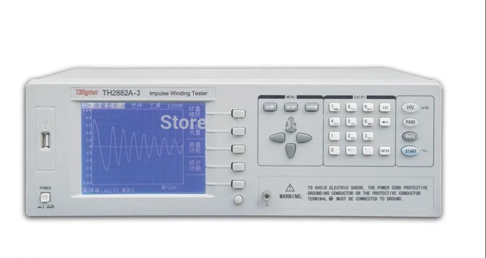 

TongHui TH2882A-3 Single phase Impulse Winding Tester Meter 110/220V ATT