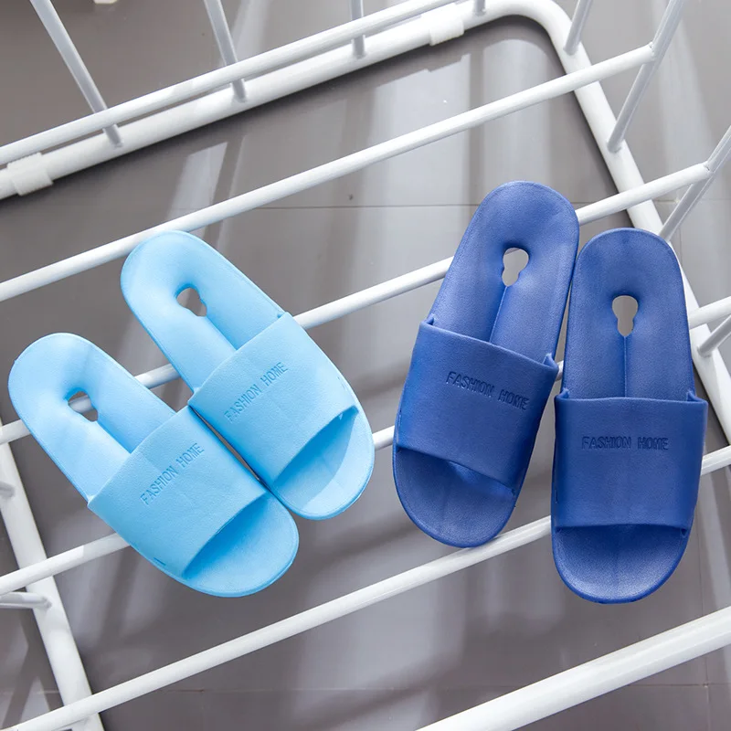 2018 новые тапочки женские летние домашние для пары на толстой подошве