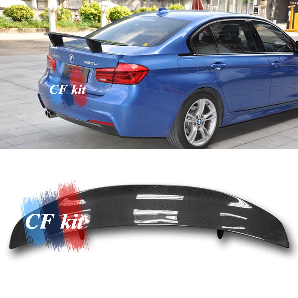 CF Kit Spoilers Carbon Fiber Car Rear Trunk Lip Auto Boot Wing Spoiler For BMW F80 M3 F30 Styling | Автомобили и мотоциклы