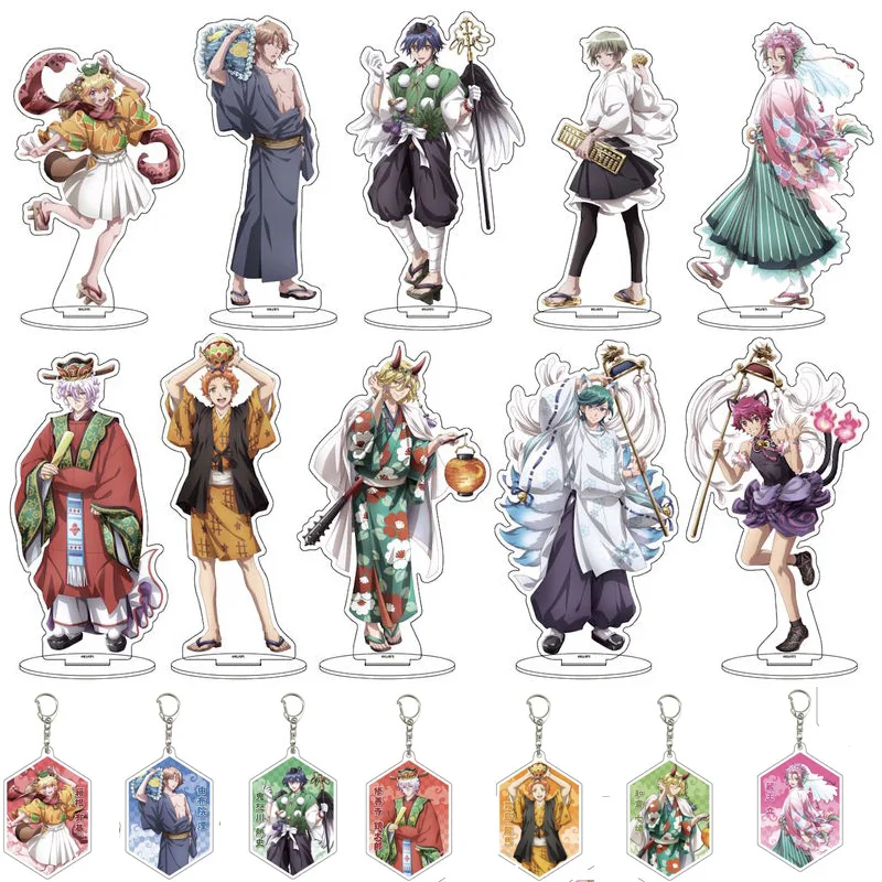 

Anime Cute High Earth Defense Club LOVE! Hakone Yumoto Acrylic Stand Model Figure Keychain Pendant Table Toy Keyring Xmas Gift